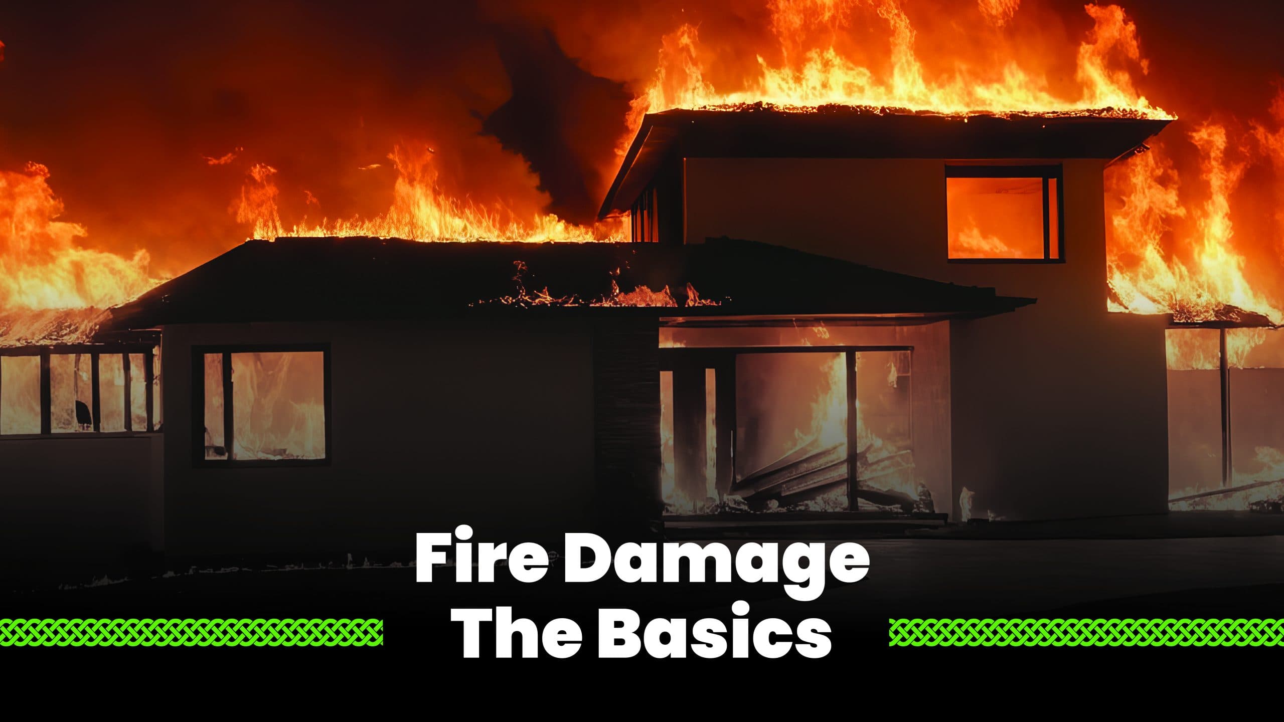 Fire damage restoration basics editorial hero image